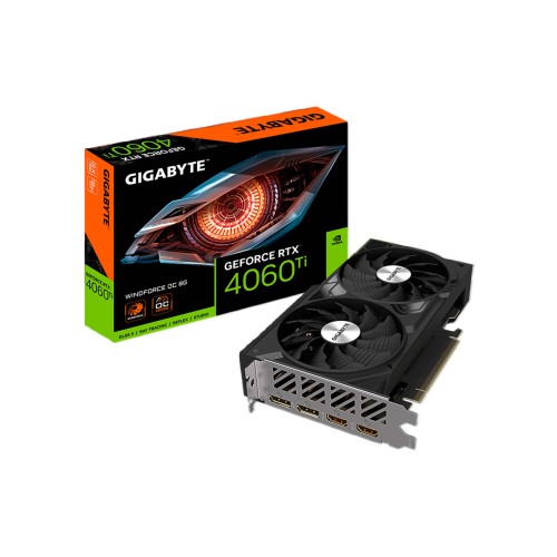 Gigabyte GeForce RTX 4060 Ti 8GB GDDR6 Windforce OC Κάρτα Γραφικών