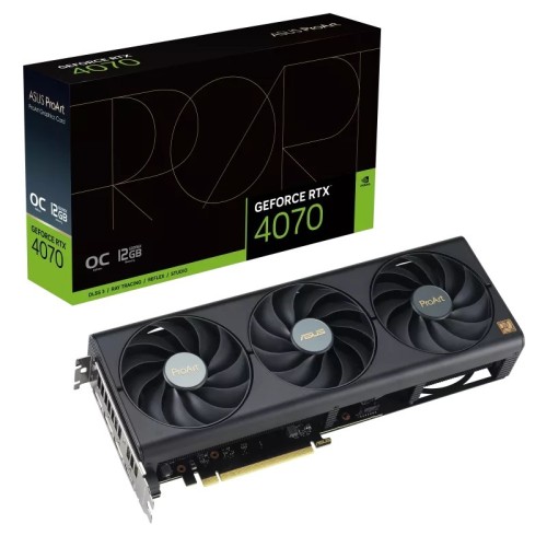 Asus GeForce RTX 4070 12GB GDDR6X ProArt OC edition Κάρτα Γραφικών