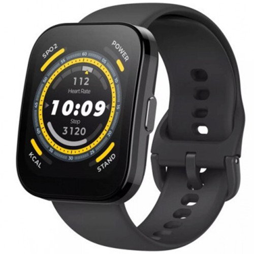 Amazfit Bip 5 Smartwatch με Παλμογράφο (Soft Black)