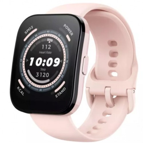 Amazfit Bip 5 Smartwatch με Παλμογράφο (Ροζ)