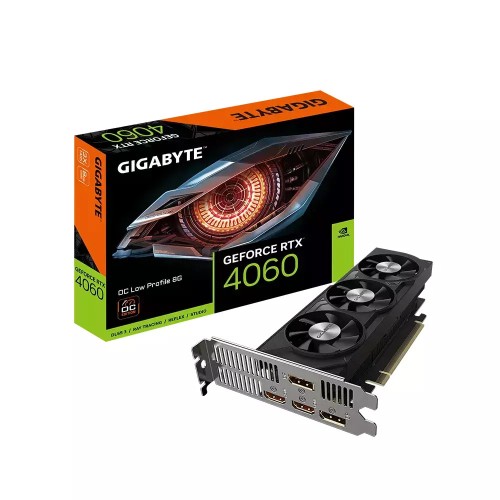 Gigabyte GeForce RTX 4060 8GB GDDR6 OC Low Profile Κάρτα Γραφικών