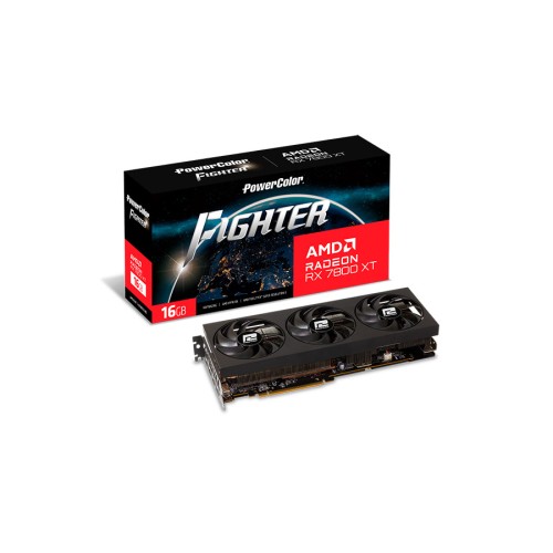 PowerColor Radeon RX 7800 XT 16GB GDDR6 Fighter Κάρτα Γραφικών