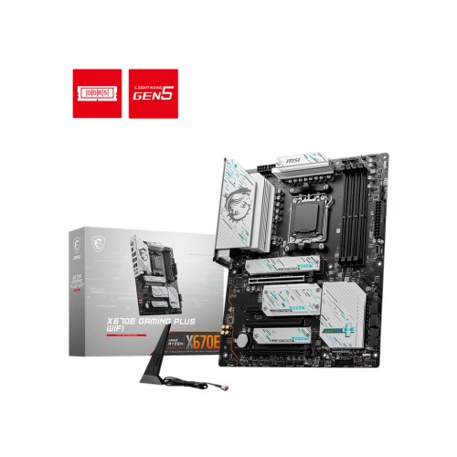 MSI X670E Gaming Plus Wifi Motherboard ATX με AMD AM5 Socket