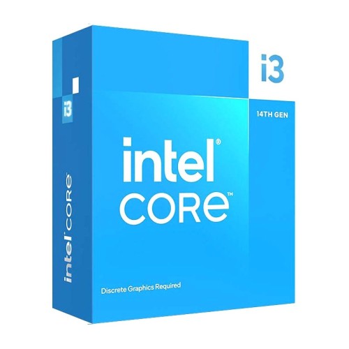 Intel Core i3-14100F 3.5GHz Επεξεργαστής 4 Πυρήνων για Socket 1700 σε Κουτί με Ψύκτρα