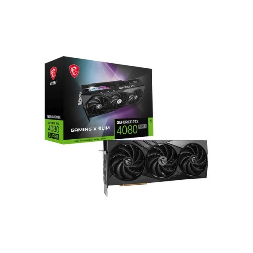 MSI GeForce RTX 4080 Super 16GB GDDR6X Gaming X Slim Κάρτα Γραφικών