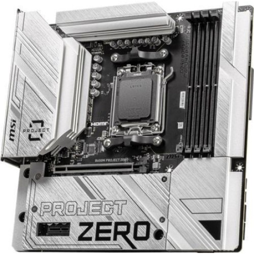 MSI B650M PROJECT ZERO Wi-Fi Motherboard Micro ATX με AMD AM5 Socket