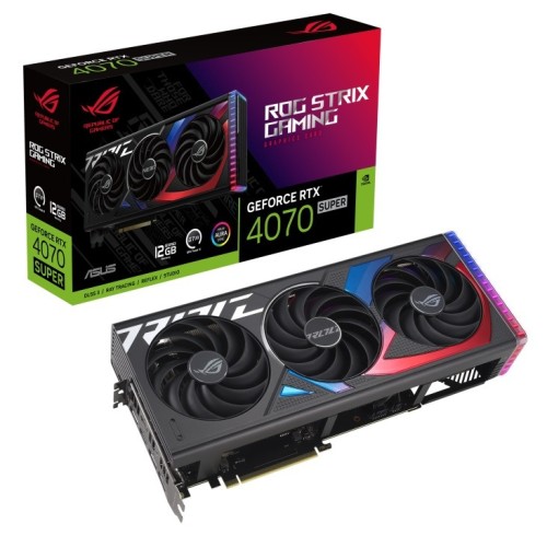 Asus GeForce RTX 4070 Super 12GB GDDR6X Rog Strix Gaming Κάρτα Γραφικών