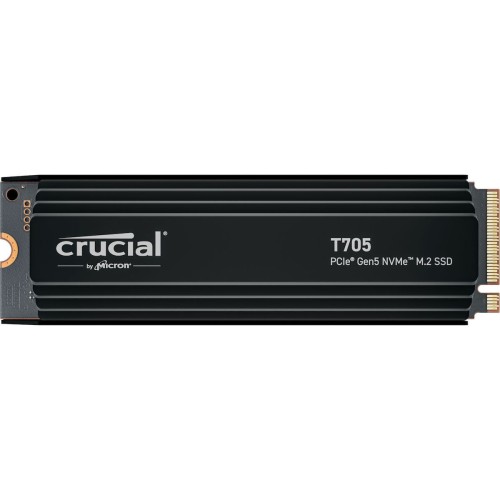 Crucial T705 SSD 4TB M.2 NVMe PCI Express 5.0