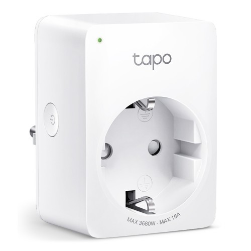 TP-LINK TAPO P110 v1 Smart Μονόπριζο με Διακόπτη Λευκό
