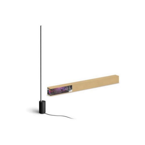Philips Gradient Signe LED Φωτιστικό Δαπέδου Υ145.8xΜ11.1εκ. με RGBW Φως 2550lm Μαύρο