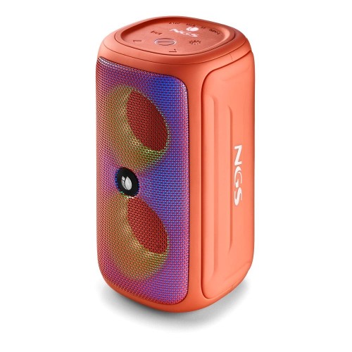 NGS Roller Beast Ηχείο Bluetooth 16W με Ραδιόφωνο Coral