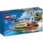Lego City: Race Boat Transporter για 5+ ετών