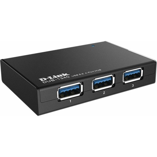 D-Link DUB-1340 Hub 4 Θυρών USB 3.0 με σύνδεση USB-A & Power Delivery DUB-1340