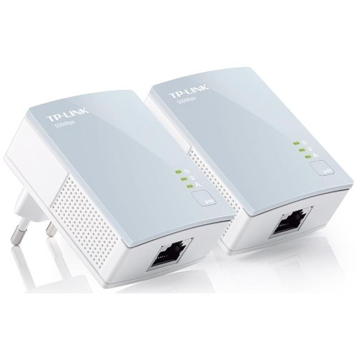 TP-LINK TL-PA411KIT v2 Powerline Διπλό για Ενσύρματη Σύνδεση και Θύρα Ethernet