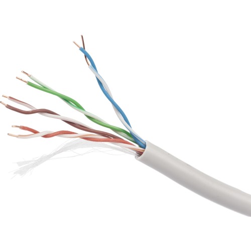 Cablexpert U/UTP Cat.5e Καλώδιο Δικτύου Ethernet χωρίς ακροδέκτες 305m Γκρι 1τμχ