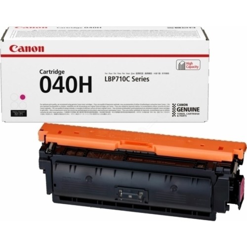 Canon 040H Γνήσιο Toner Laser Εκτυπωτή Ματζέντα High Capacity 10000 Σελίδων 0457C001