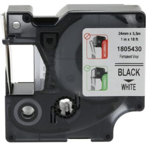 Dymo 1805430 Ταινία Ετικετογράφου 5.5m x 24mm σε Λευκό Χρώμα 1805430