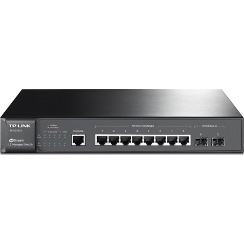 TP-LINK TL-SG3210 v3 Managed L2 Switch με 8 Θύρες Ethernet και 2 SFP Θύρες