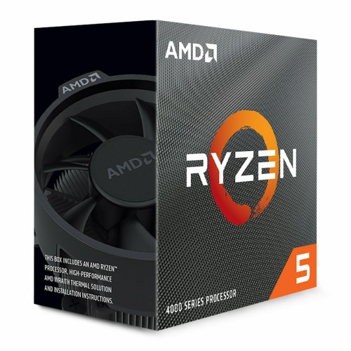 AMD Ryzen 5 4500 3.6GHz Επεξεργαστής 6 Πυρήνων για Socket AM4 σε Κουτί με Ψύκτρα