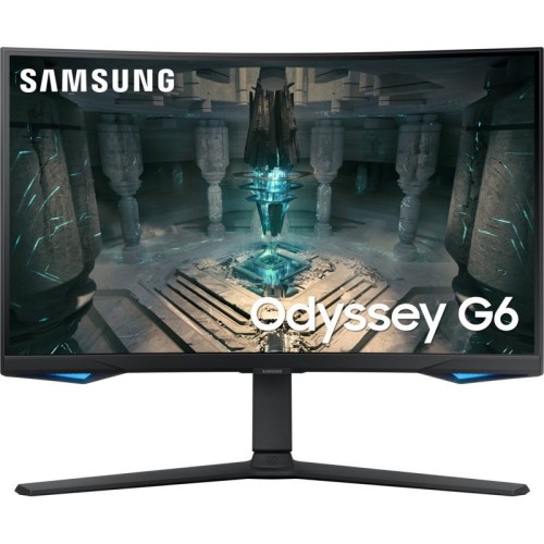 Samsung Odyssey G6 G65B VA HDR Curved Gaming Monitor 27" QHD 2560x1440 240Hz με Χρόνο Απόκρισης 1ms GTG