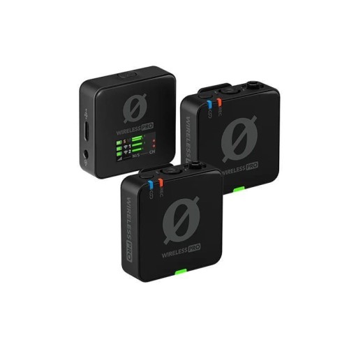 Rode Wireless PRO Dual Microphone System Σετ Ασύρματο Πυκνωτικό Μικρόφωνο Πέτου, Clip On, Ζώνης για Κινητό