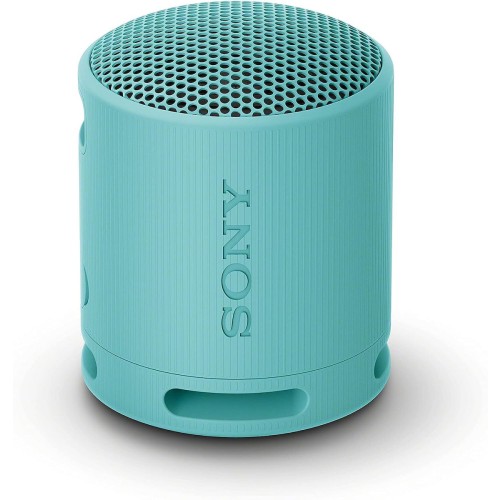 Sony SRS-XB100 Αδιάβροχο Ηχείο Bluetooth 2.5W με Διάρκεια Μπαταρίας έως 16 ώρες Μπλε