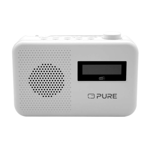 Pure Elan One 2 Φορητό Ραδιόφωνο Ρεύματος / Μπαταρίας DAB+ με Bluetooth Λευκό