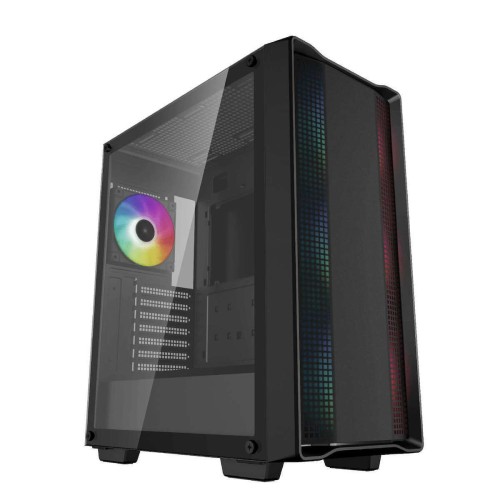Deepcool CC560 ARGB v2 Gaming Midi Tower Κουτί Υπολογιστή με Πλαϊνό Παράθυρο Μαύρο