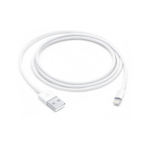 Apple USB-A to Lightning Cable Λευκό 1m (MUQW3ZM/A)