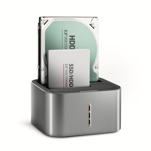 Axagon Docking Station για 2 Σκληρούς Δίσκους SATA 2.5" / 3.5" (AXA.PAR.0012)