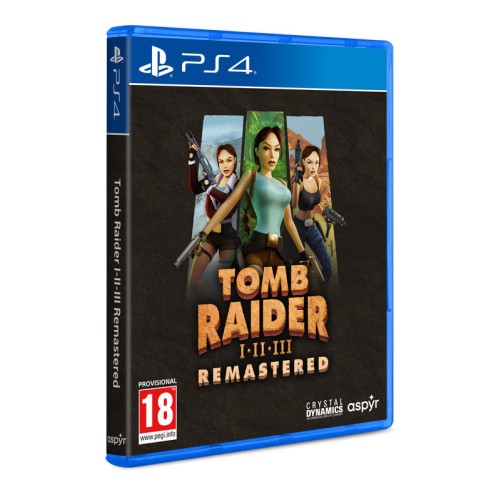 Tomb Raider I-ΙΙ-III Remastered Starring Lara Croft PS4 Game