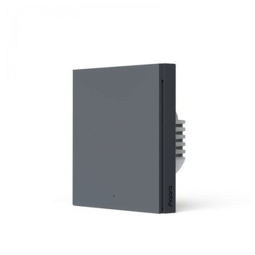 Intelligent Wall Switch Aqara H1 Without Neutral Wire Single Rocker Gray
