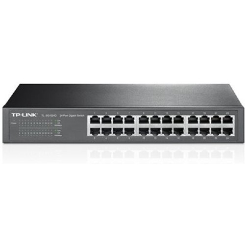 TP-LINK TL-SG1024D v7 Unmanaged L2 Switch με 24 Θύρες Gigabit (1Gbps) Ethernet