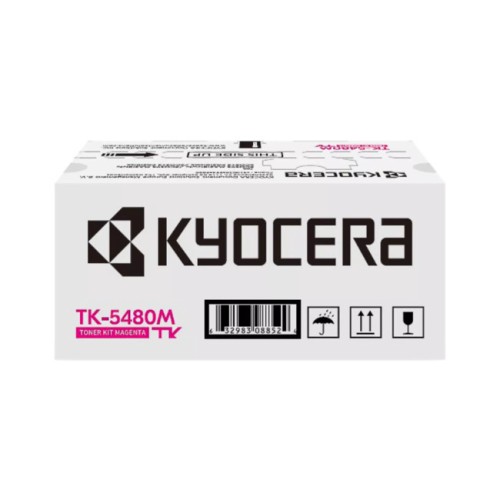 Kyocera TK-5480M Γνήσιο Toner Laser Εκτυπωτή Ματζέντα 1250 Σελίδων 1T0C22BNL0