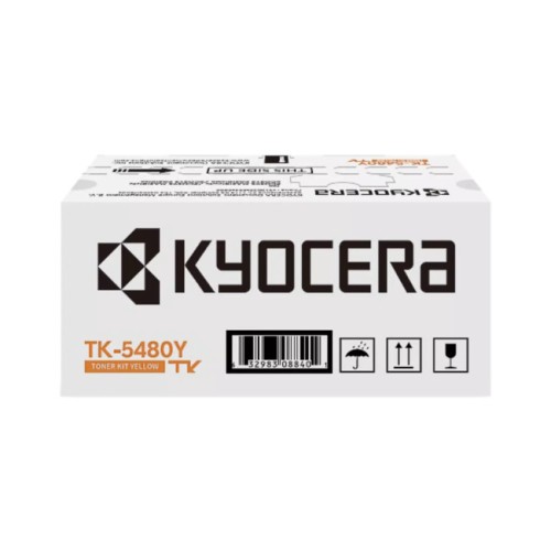 Kyocera TK-5480Y Γνήσιο Toner Laser Εκτυπωτή Κίτρινο 1250 Σελίδων 1T0C22ANL0