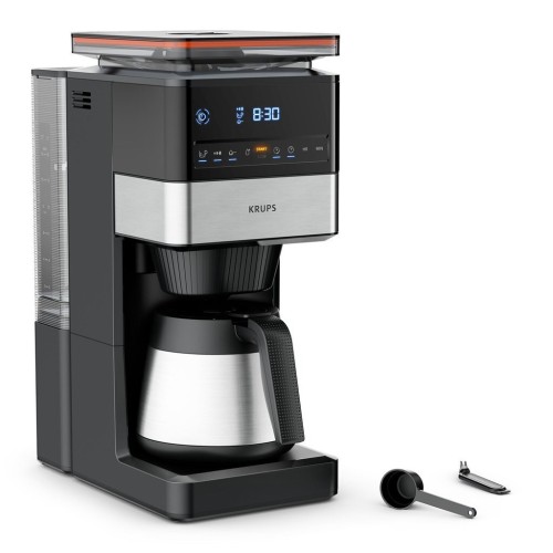 Krups Grind Aroma Xl Thermo Αυτόματη Μηχανή Espresso 1000W με Μύλο Άλεσης Καφέ