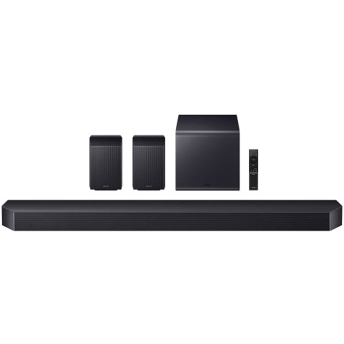 Samsung HW-Q990F Soundbar 11.1.4 Bluetooth, HDMI και Wi-Fi με Ασύρματο Subwoofer και Τηλεχειριστήριο Μαύρο