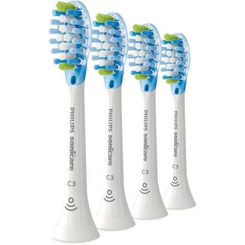 Philips Sonicare C3 Premium Plaque Defence Ανταλλακτικές Κεφαλές για Ηλεκτρική Οδοντόβουρτσα HX9044/87 4τμχ