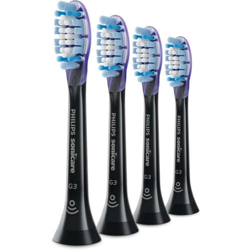Philips Sonicare G3 Premium Gum Care Ανταλλακτικές Κεφαλές για Ηλεκτρική Οδοντόβουρτσα Black HX9054/88 4τμχ