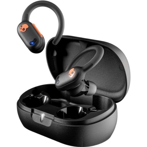 Skullcandy Push ANC Active In-ear Bluetooth Handsfree Ακουστικά με Αντοχή στον Ιδρώτα και Θήκη Φόρτισης Μαύρα