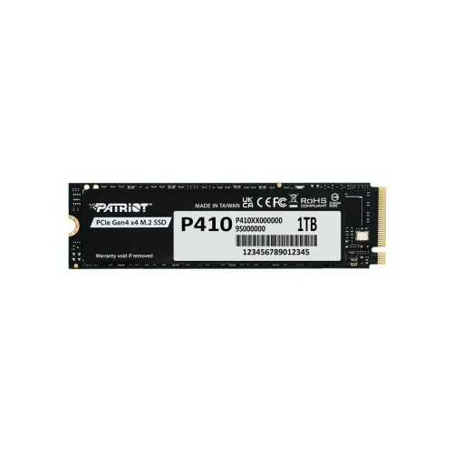 Patriot Viper P410 SSD 1TB τύπου M.2 με σύνδεση PCI Express 4.0 P410P1TBM28H