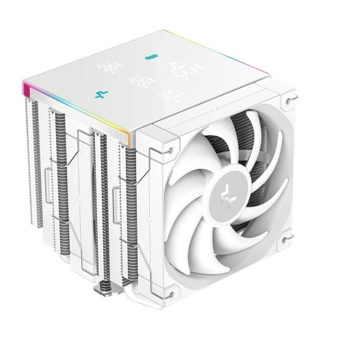 Deepcool AK620 Digital PRO Ψύκτρα Επεξεργαστή Διπλού Ανεμιστήρα για Socket AM4/AM5/1200/115x/1700 με ARGB Φωτισμό Λευκή