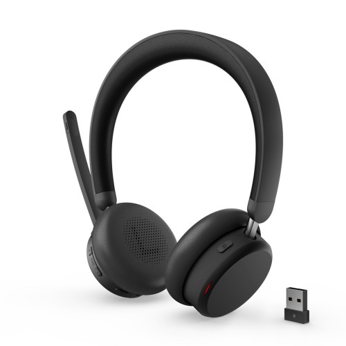 Lenovo Ασύρματα On Ear Multimedia Ακουστικά με μικρόφωνο και σύνδεση USB-C 4XD1S19777