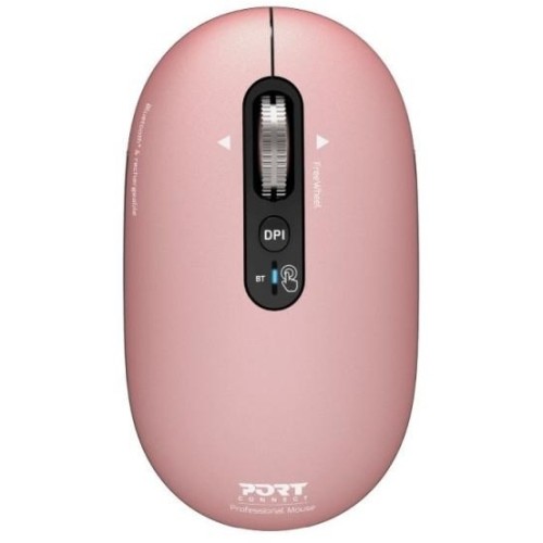 Port Designs Ασύρματο Bluetooth Ποντίκι Ροζ