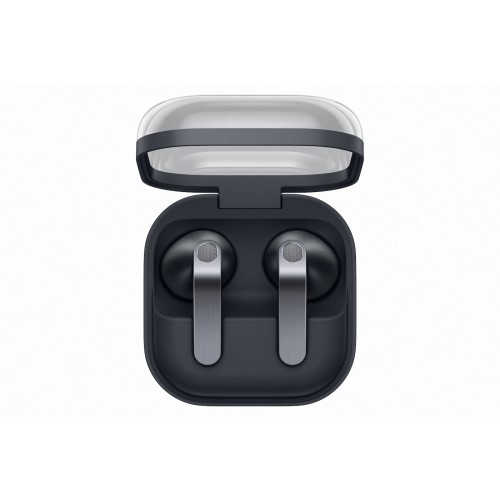 Samsung Galaxy Buds4 Bluetooth Handsfree Ακουστικά με Αντοχή στον Ιδρώτα και Θήκη Φόρτισης Μαύρα