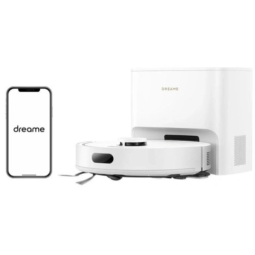 Dreame F20 Plus Σκούπα Ρομπότ με Χαρτογράφηση Laser & Απορρόφηση 20000Pa Λευκή