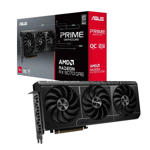 Asus Radeon RX 9070 12GB GDDR6 Prime OC Κάρτα Γραφικών 90YV0PP0-M0NA00