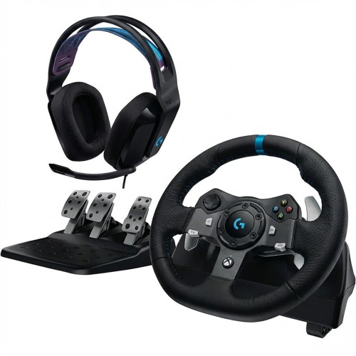 Logitech G920 + G335 Τιμονιέρα με Πετάλια για PC / Xbox Series X/S