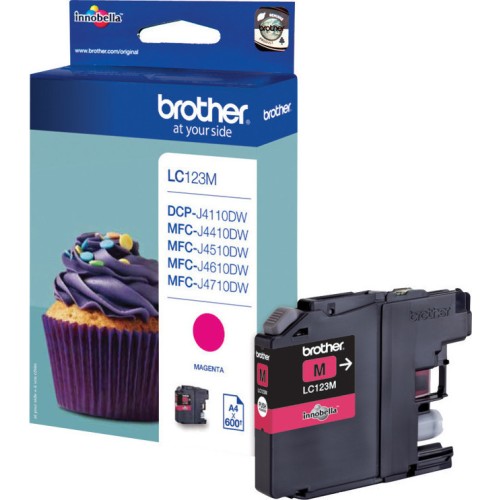 Brother LC123 Magenta (LC123M)