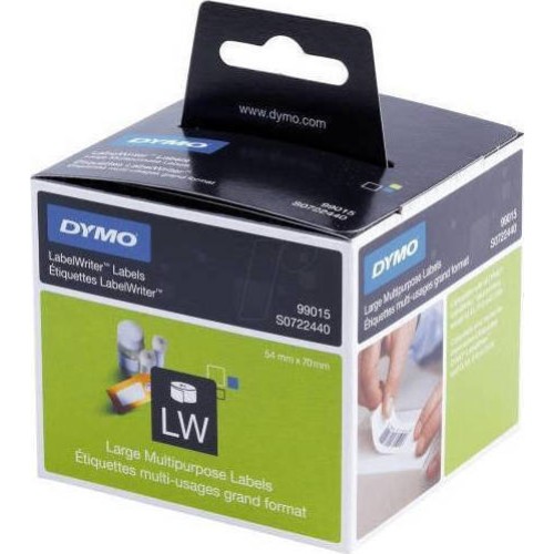 Dymo 99015 320 Αυτοκόλλητες Ετικέτες σε Ρολό για Εκτυπωτή Ετικετών 70x54mm